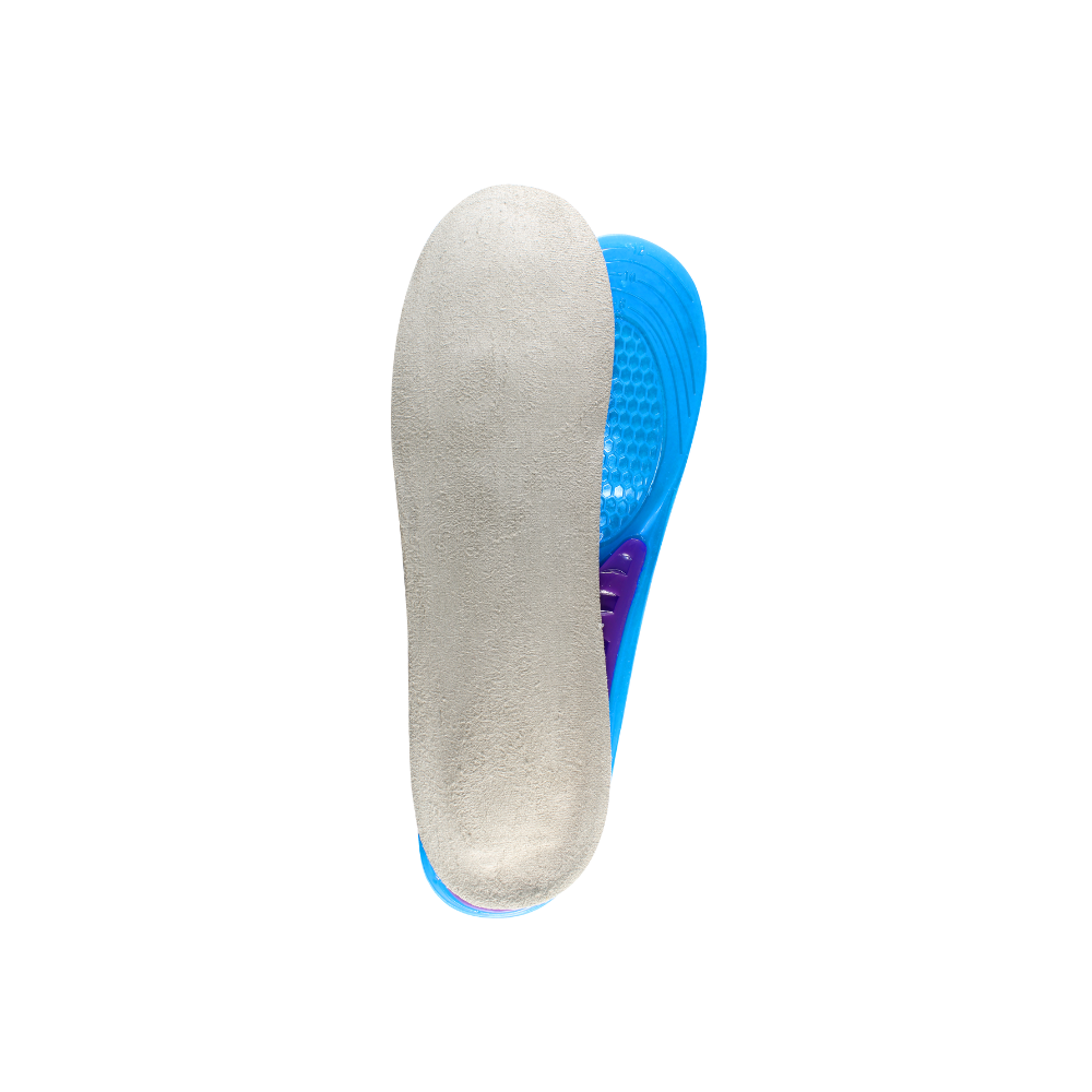 Plantilla de gel azul Dama